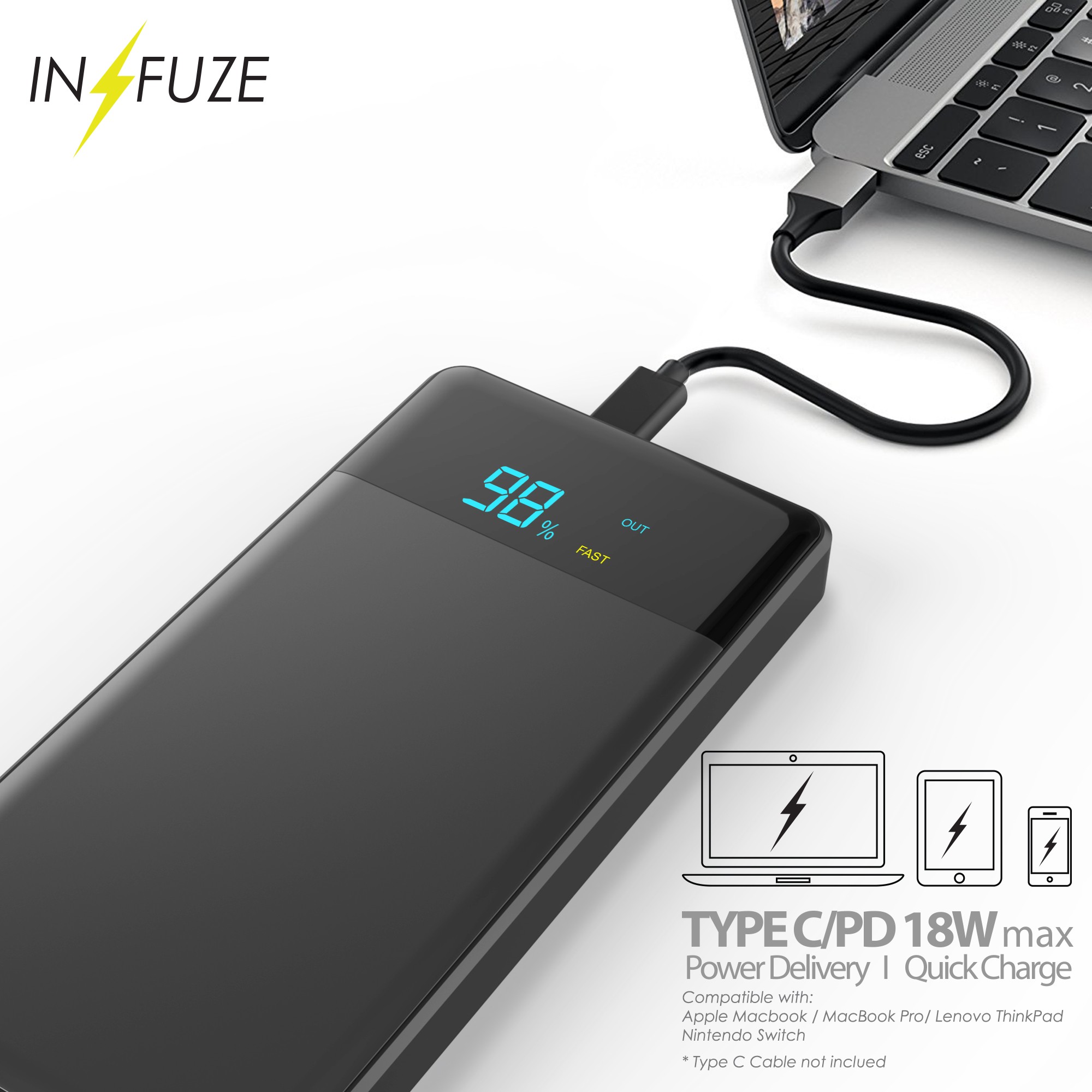 PD-18W Power Bank for USB-C Devices