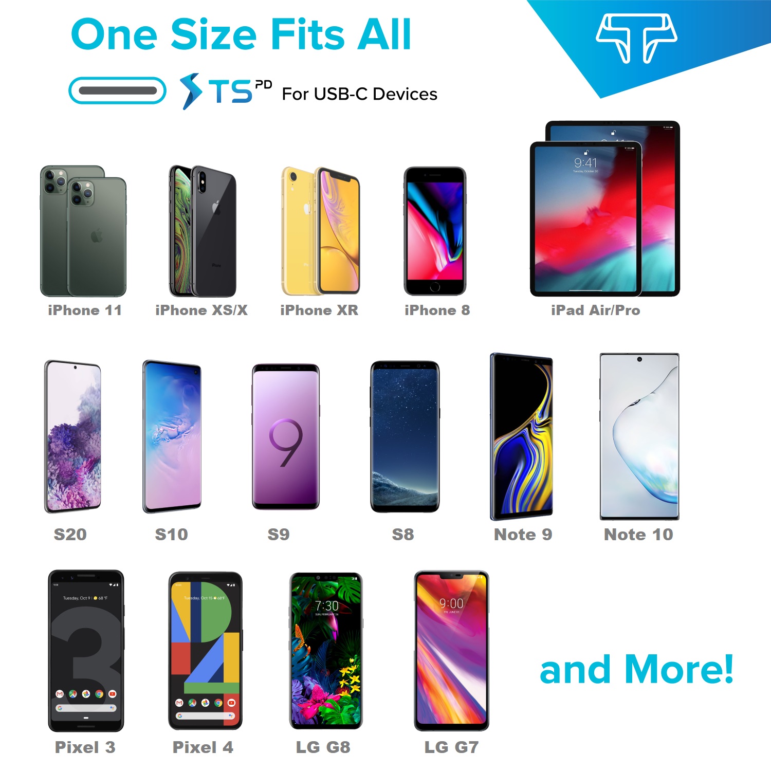 10k mAh Waterproof Wireless USB-C Power Bank