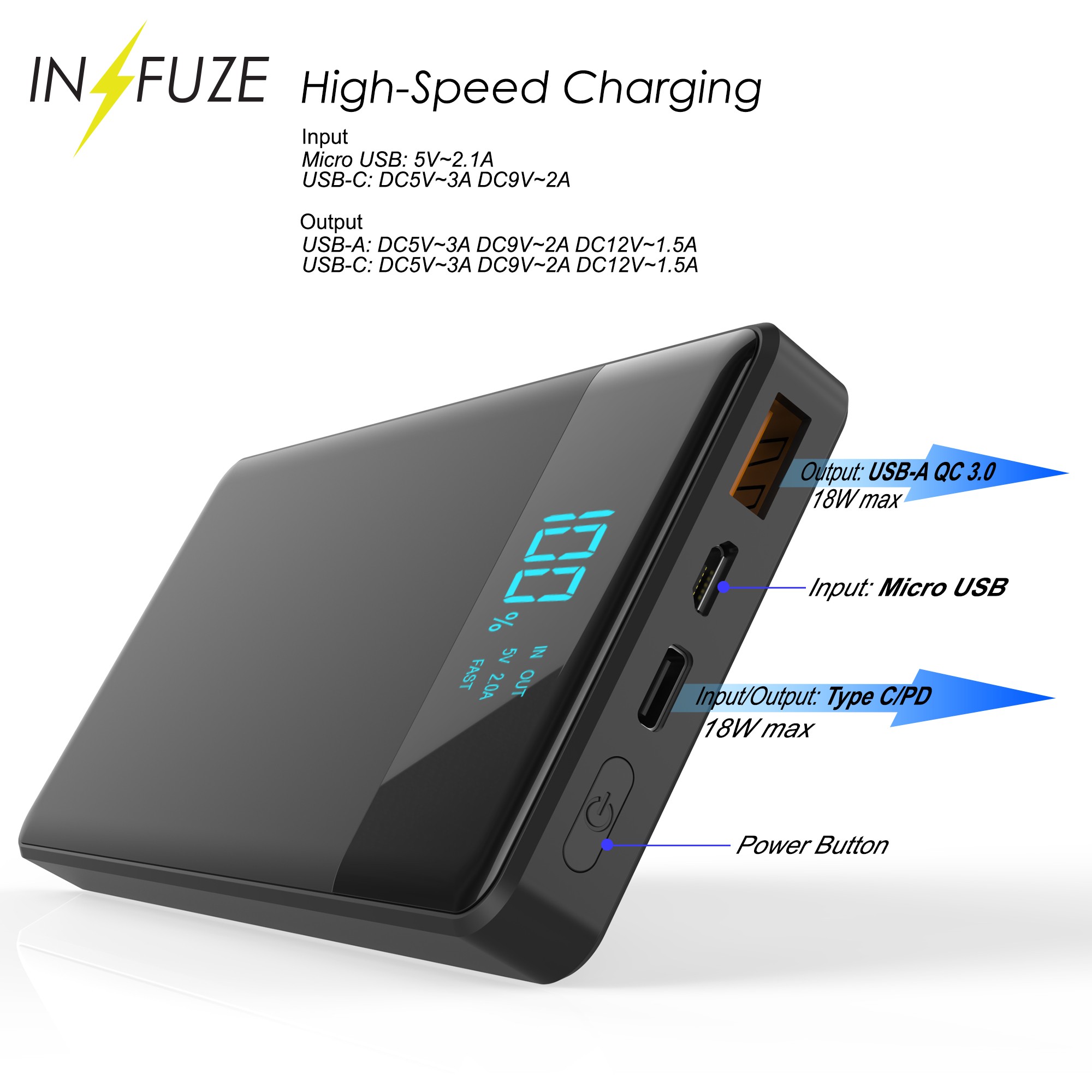 PD-18W Power Bank for USB-C Devices