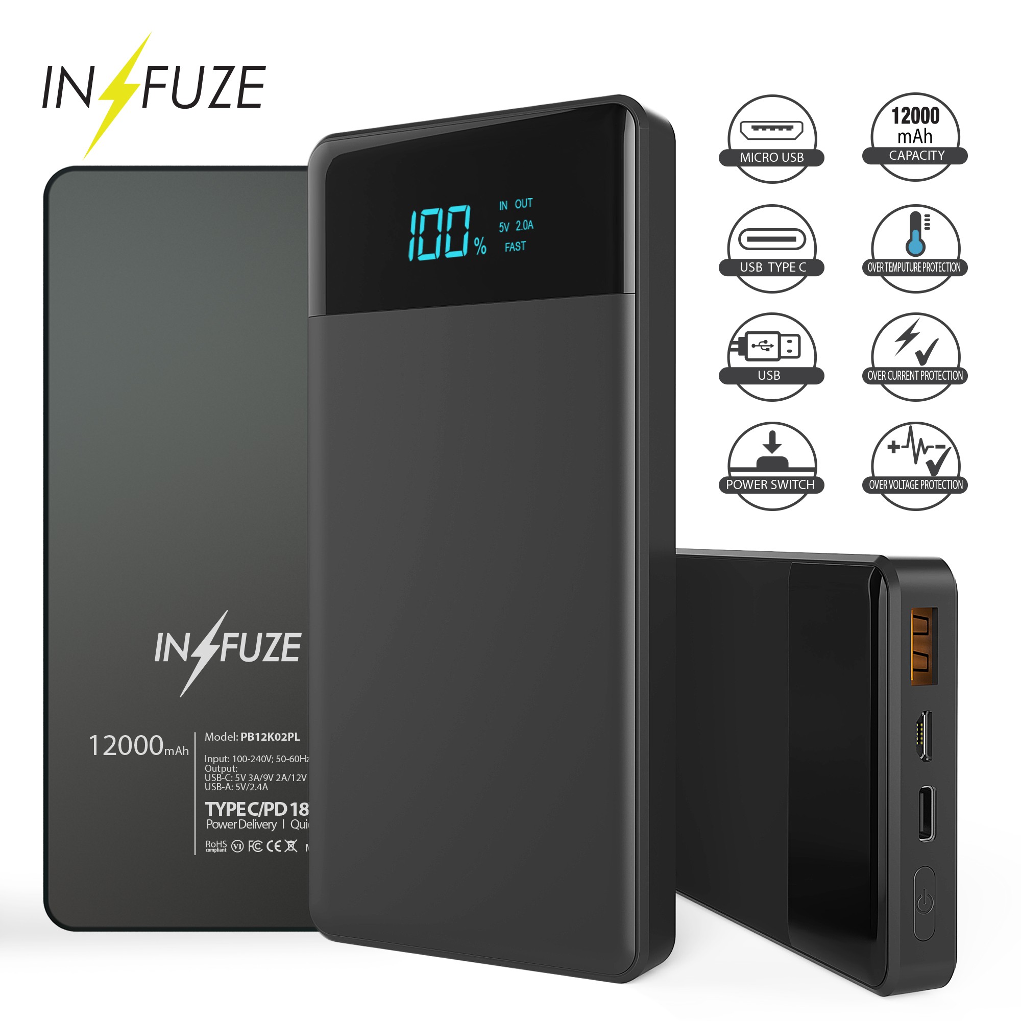 PD-18W Power Bank for USB-C Devices