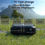 Rugged 30000mAh USB-C PD Power Bank with Flashlight