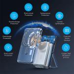 Foldable Magnetic Power Bank 10000mAh with USB-C