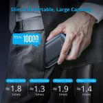 Foldable Magnetic Power Bank 10000mAh with USB-C