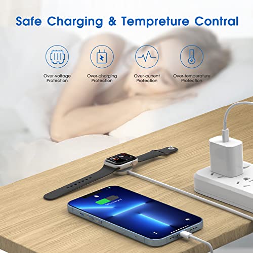 2-in-1 Apple Watch and iPhone Fast Charger