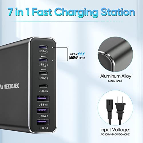 7-Port 200W USB-C Fast Charger for MacBook