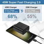 Samsung 45W Type C Charger Set, 2 Pack