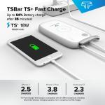 10k mAh Waterproof Wireless USB-C Power Bank