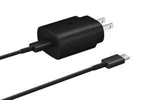 Samsung 25W USB-C Wall Charger - Black