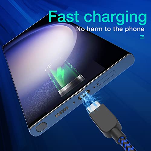 5-Pack 3.1A Quick Charge USB-C Cables