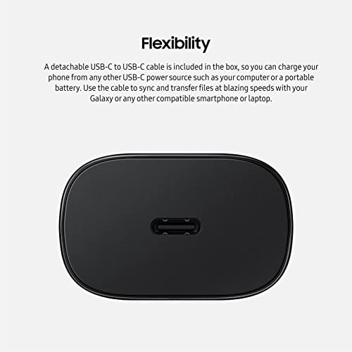 Samsung 25W USB-C Wall Charger - Black