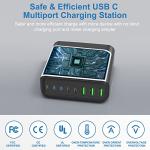 8-Port 200W USB-C Charging Station