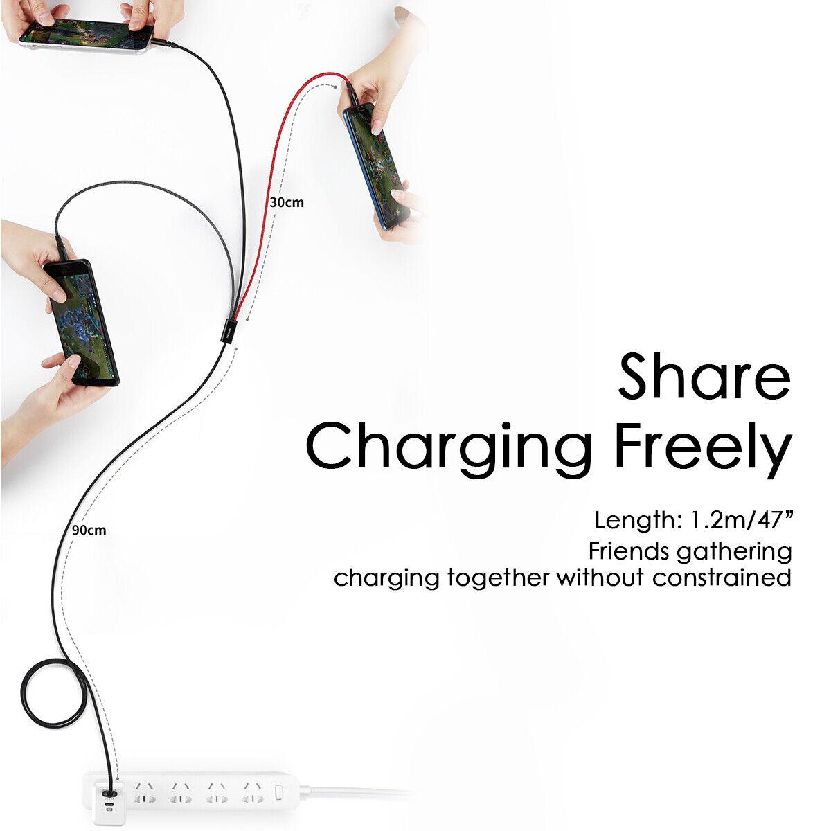 3-in-1 USB-C Charger Cable