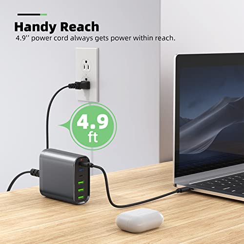 155W USB-C Wall Charger for Multi-Devices