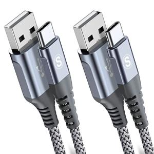2-Pack 2M USB-C Fast Charger Cable