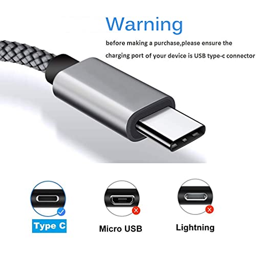 2-Pack 2M USB-C Fast Charging Cables