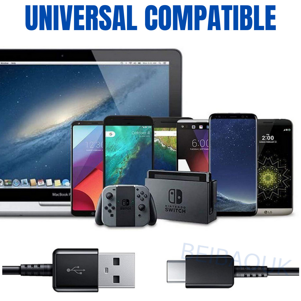 Bulk USB-C Charger Cables for Samsung Androids