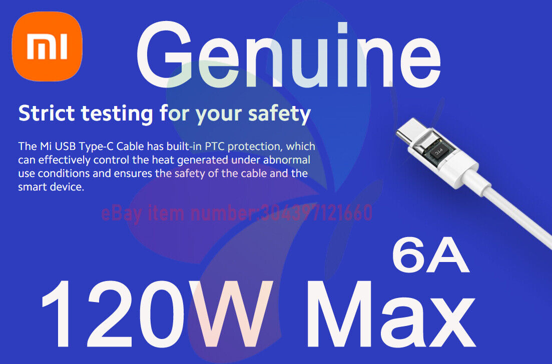 Durable Fast USB-C Charger Cable - 2m