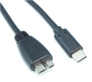 USB-C to Micro-B 10-pin Cable Black