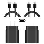 2-Pack Super Fast USB-C Charger Bundle