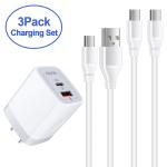 AILKIN USB-C Block + 2 Cables