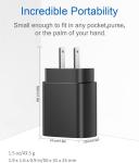 Super fast 25W USB-C Charger with Cable - 2 Pack