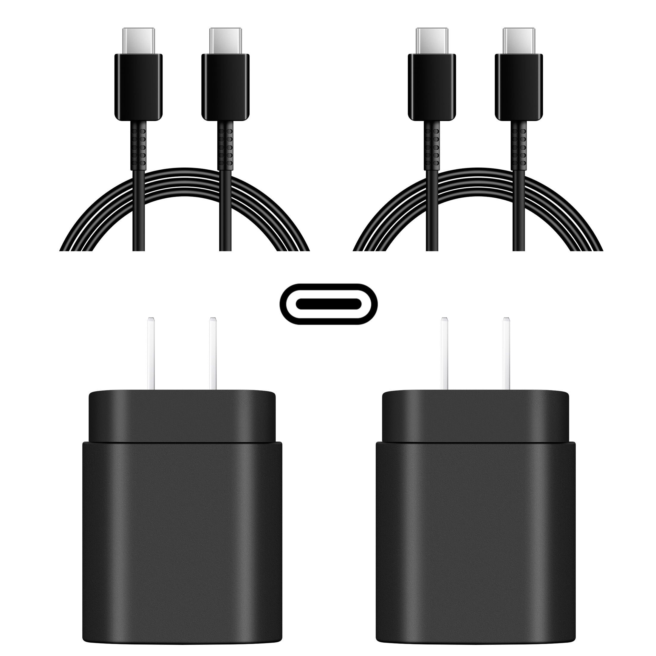 2-Pack Super Fast USB-C Charger Bundle