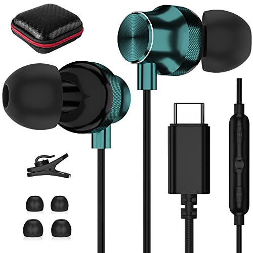 TITACUTE USB-C Earbuds for Samsung Galaxy & More