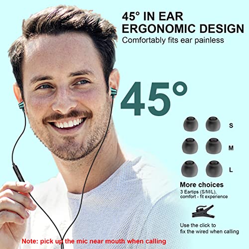 TITACUTE USB-C Earbuds for Samsung Galaxy & More