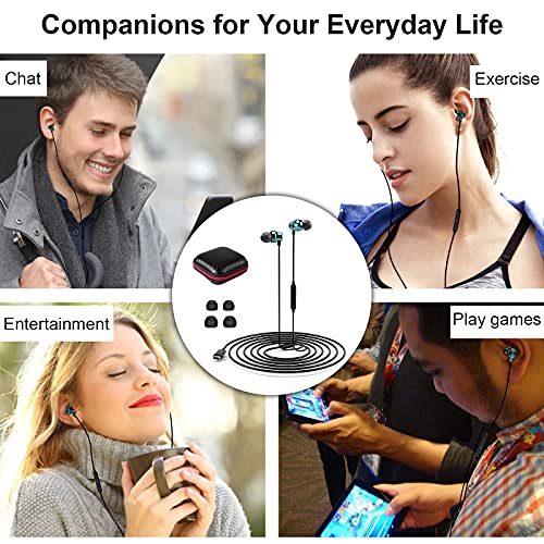 TITACUTE USB-C Earbuds for Samsung Galaxy & More