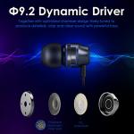 PALOVUE Magnetic USB-C Earbuds, Compatible w/ Samsung, Google & One Plus