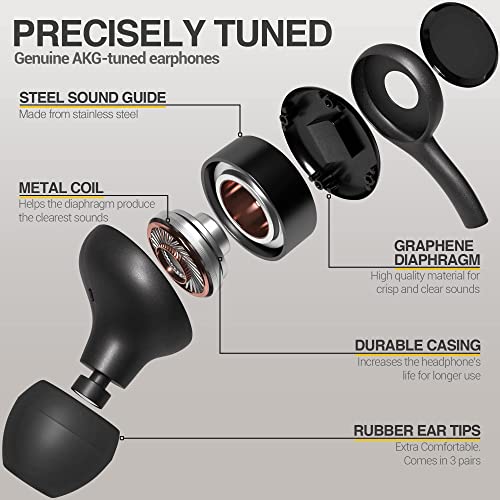 Original Samsung AKG USB-C Earbuds with Mic