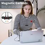 Magnetic USB-C Earbuds with Mic