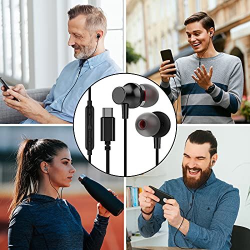 COOYA USB-C Magnetic Earbuds with Mic