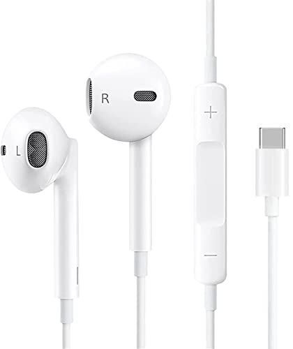 USB C HiFi Stereo Earphones with Mic & Control
