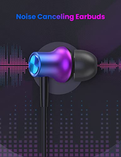 Magnetic USB C Earphones with Mic for Samsung & iPad