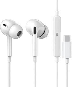 ENZO AGATI USB-C Earphones with Mic & Volume Control