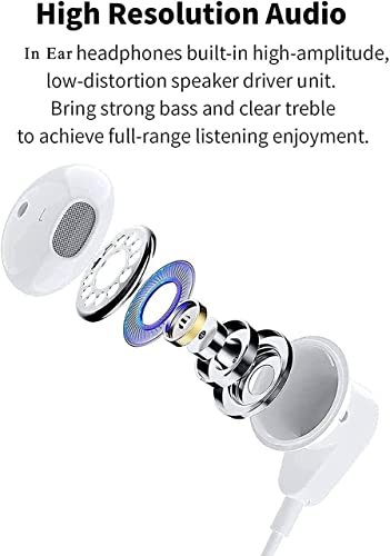 Type-C Earphones with Mic & Volume Control