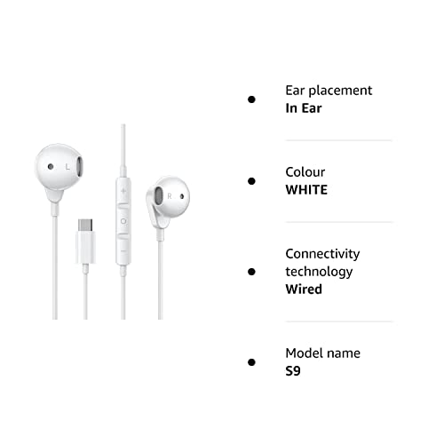 HighQuality TypeC Earphones with Microphone & Controls
