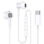 Magnetic USB C Earphones with Mic - compatible with Google Pixel, Huawei, Samsung and iPad Pro