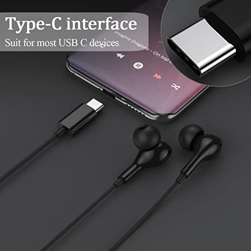 Magnetic USB-C Earphones with Mic