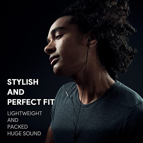 USB-C in-ear headphones with mic for Android devices