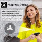 Magnetic USB C Earphones with Mic - compatible with Google Pixel, Huawei, Samsung and iPad Pro