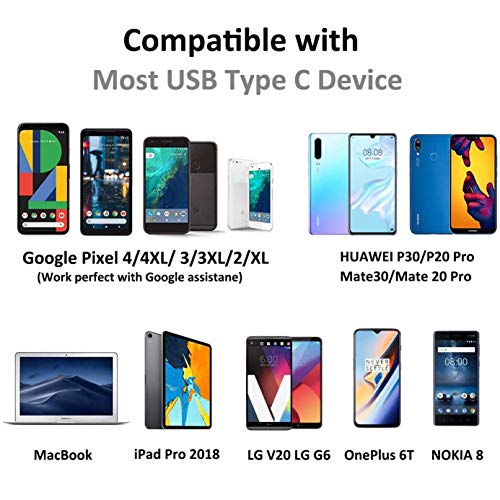 USB-C Earphones with Mic & Volume Control