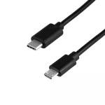 USB-C to Micro USB OTG Cable - Black