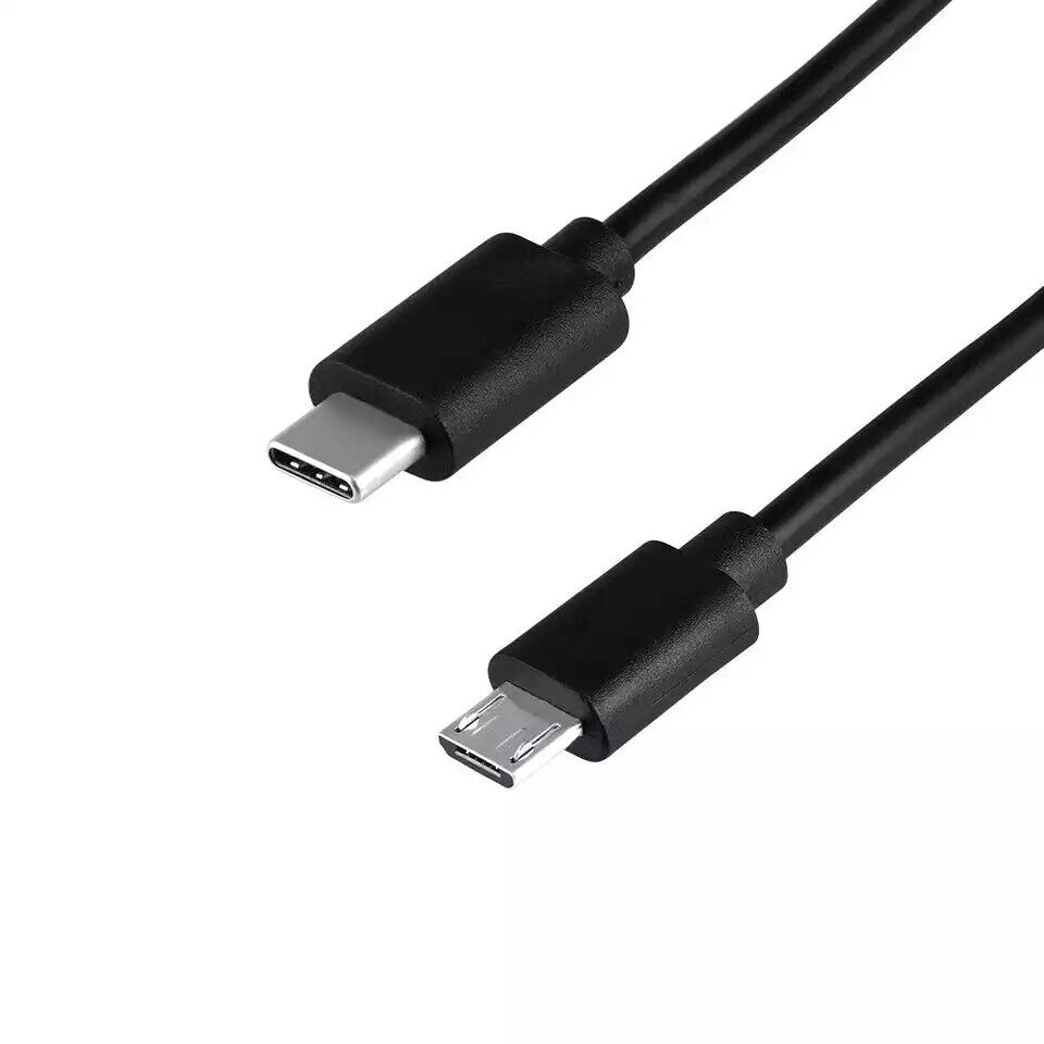 USB-C to Micro USB OTG Cable - Black