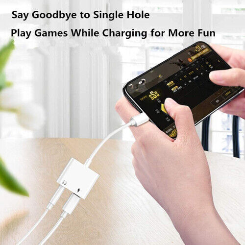 2-in-1 Type-C Headphone & Charger Adapter for Samsung
