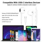 Samsung USB-C Headset with Mic for Galaxy S22/S21 Ultra/Note20