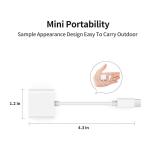 USB-C headphone and charging adapter