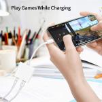 USB-C headphone and charging adapter