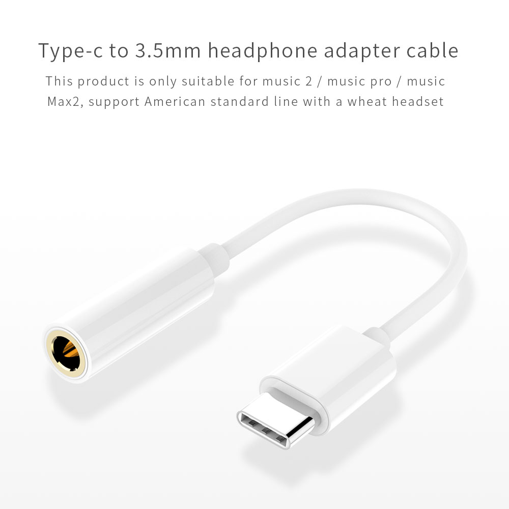 USB-C to 3.5mm headphone adapter